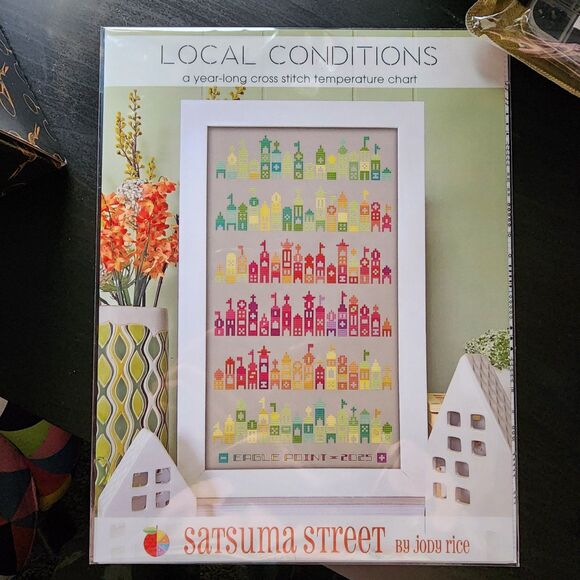 BNS Cross Stitch Sub Box Gothic Romance/Nature Elements Pattern Needle Minder - Picture 6 of 9